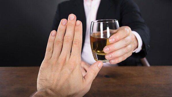 Alkohol Ablehnung
